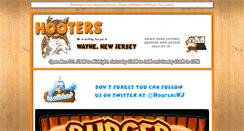 Desktop Screenshot of hootersnj.com